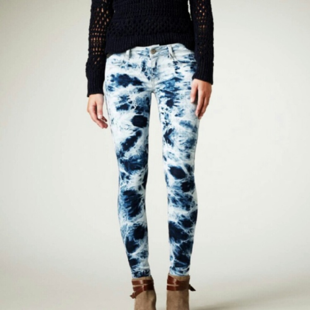 American Eagle Acid Wash Jeggings Size 6